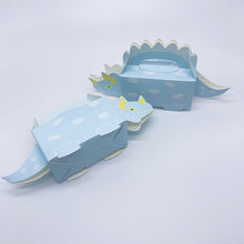 Cargar imagen en el visor de la galería, Cajitas dinosaurio azul.
