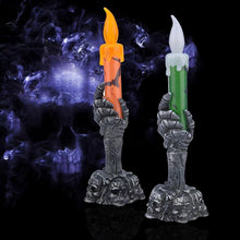 Cargar imagen en el visor de la galería, Candelabro Halloween con luz LED.
