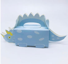 Cargar imagen en el visor de la galería, Cajitas dinosaurio azul.

