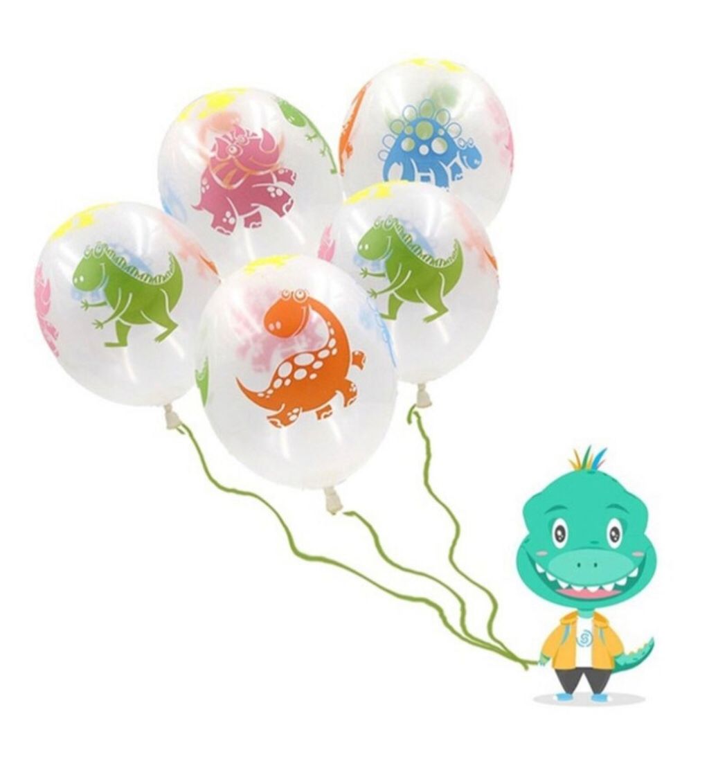 Globo Latex de Dinosaurio.