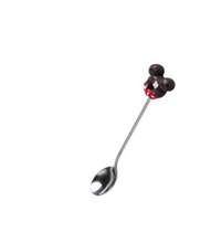Cargar imagen en el visor de la galería, Tenedor y cuchara con figura Mickey.
