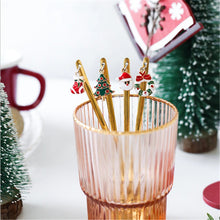 Cargar imagen en el visor de la galería, Cucharas navideñas.
